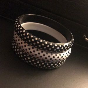 Polka dot bracelets